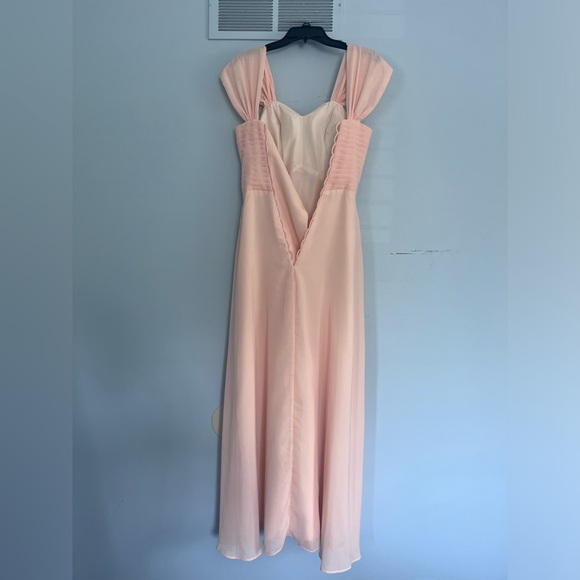 Peach nude Bridesmaids dress - Picture 6 of 15